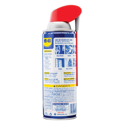Lubricante WD-40: Lata de aerosol de 11 oz, aceite mineral
