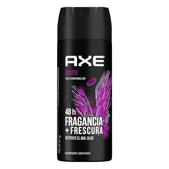 Desodorante en aerosol Hombre Excite Axe 96 gramos/150 mililitros
