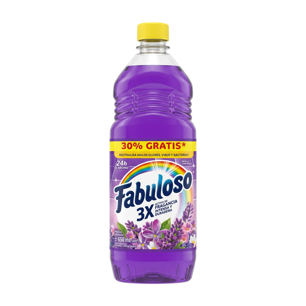 Limpiador Fabuloso Lavanda 650 mililitros