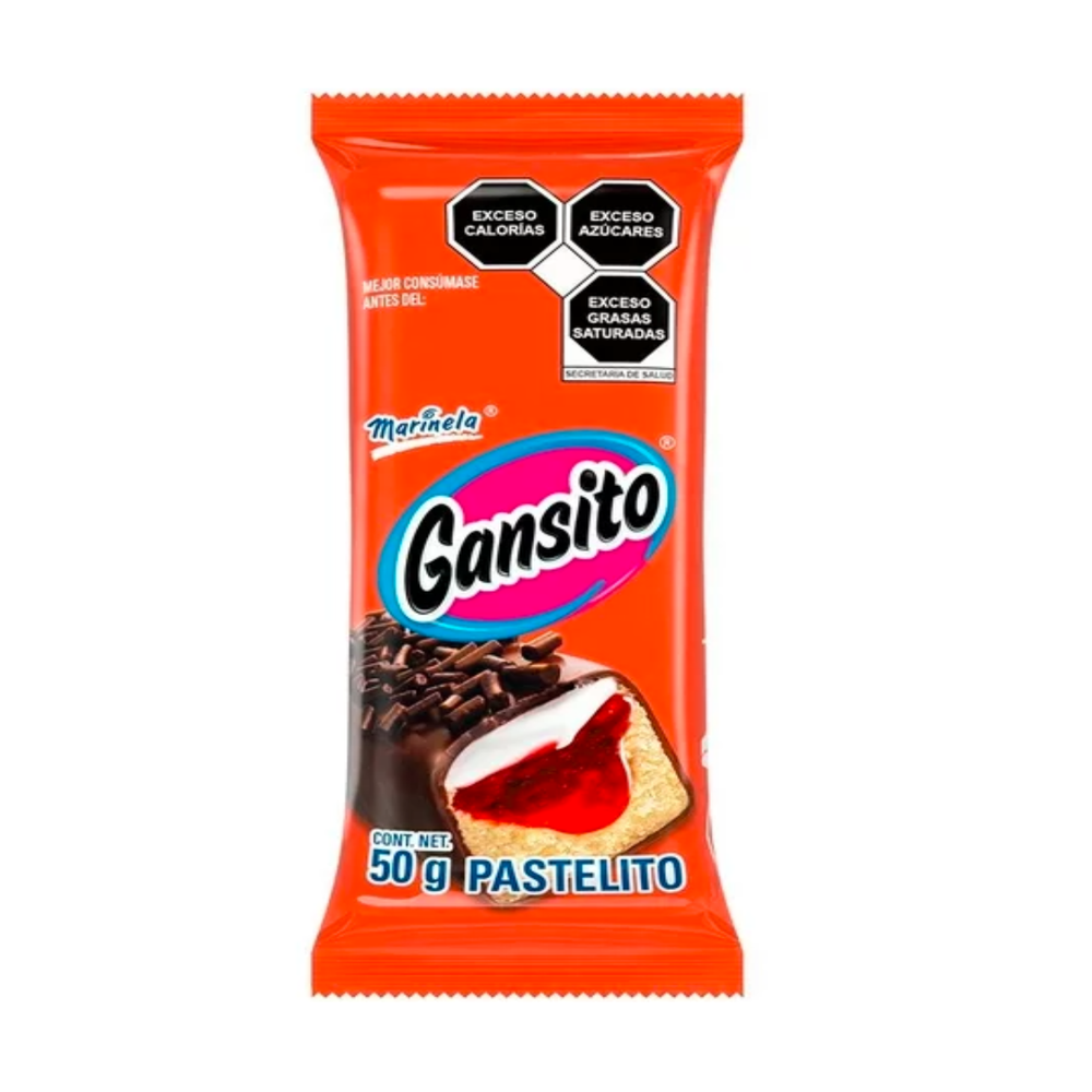 Pastelito Gansito Marinela 50 gramos