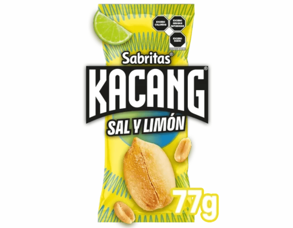 Cacahuates Sabritas Kacang Sal y Limón de 77 gramos - Localia Ensenada