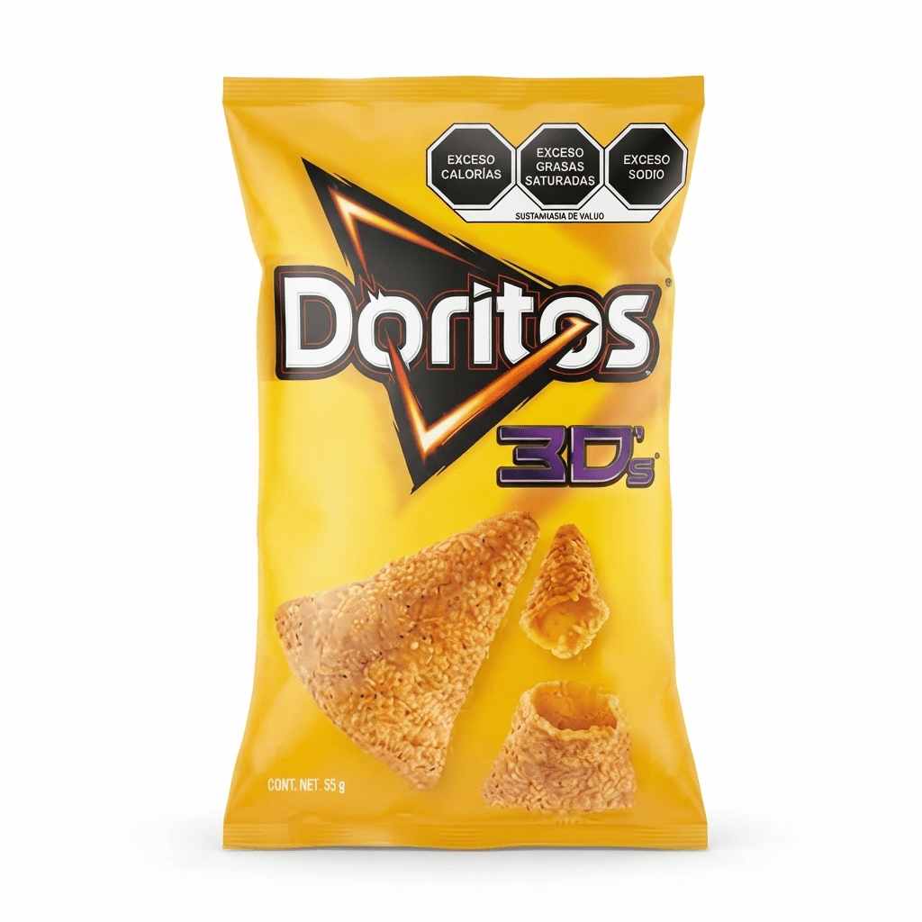 Doritos 3D´S Chico 50 gramos. - Localia Ensenada