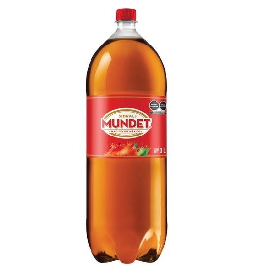 Sidral Mundet Sabor Manzana de 3 litros