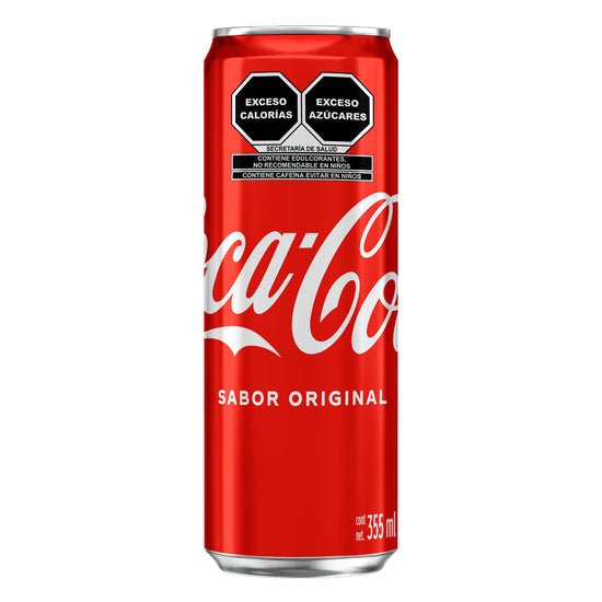 Coca Cola en Lata de 355 mililitros