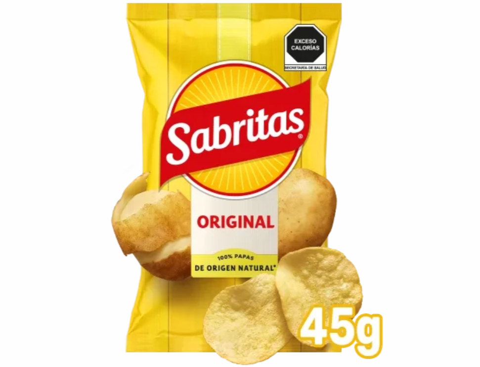 Sabritas Original de 45 gramos
