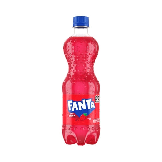 Fanta Sabor Fresa de 600 mililitros