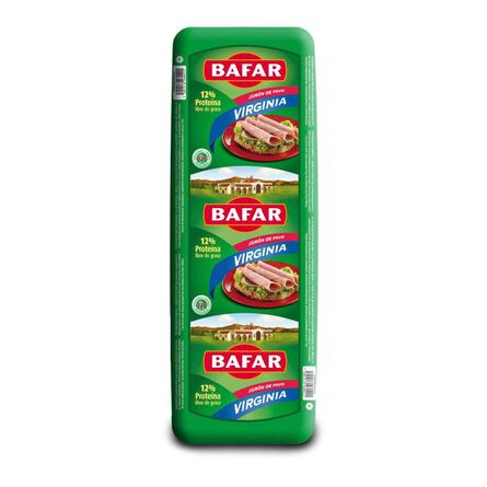 Jamón de Pavo Virginia Bafar 1 kilo