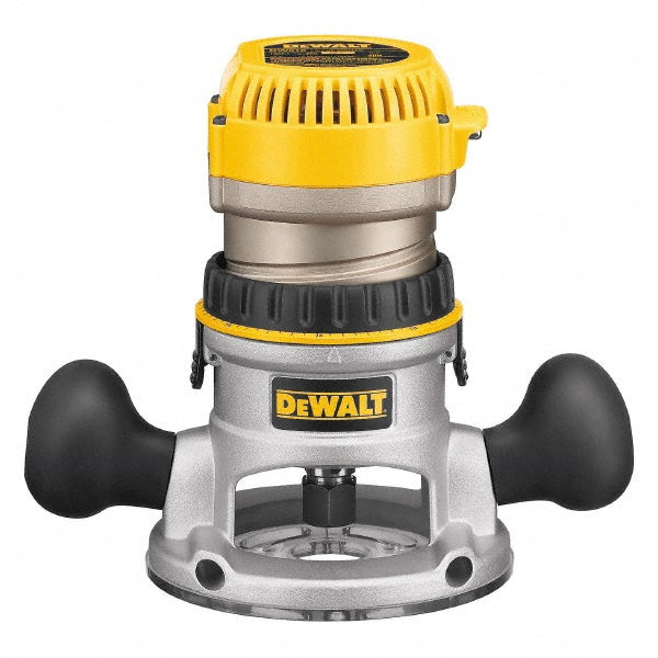 Router de base fija de 1-3/4 HP (potencia máxima del motor).