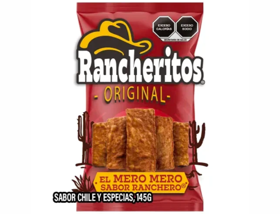 Rancheritos Original de 145 gramos