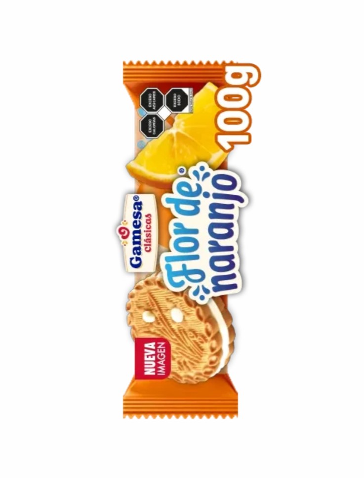 Galletas Flor de Naranjo de 100 gramos