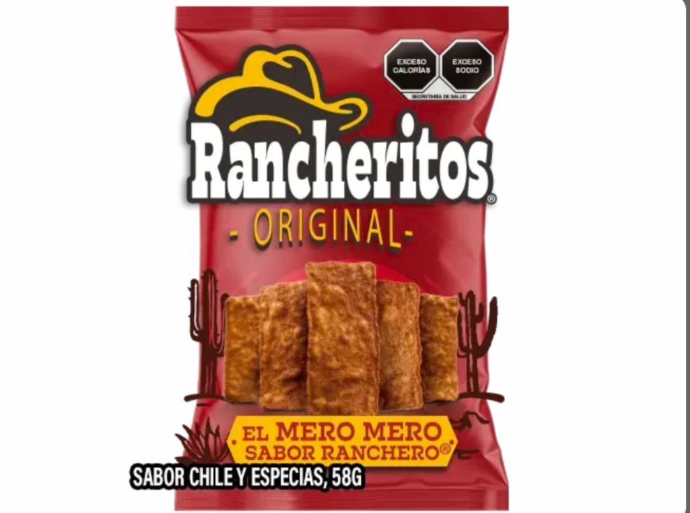 Rancheritos Original de 58 gramos