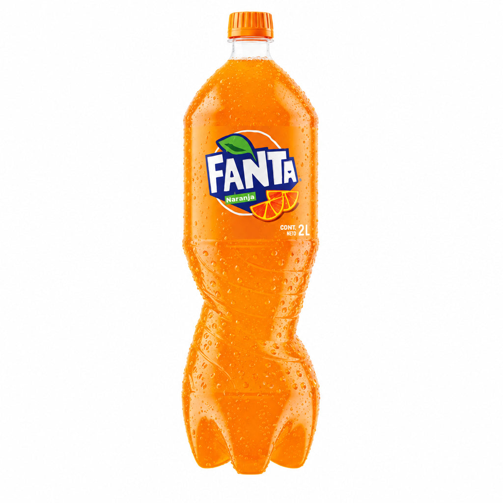 Fanta Sabor a Naranja de 2 litros