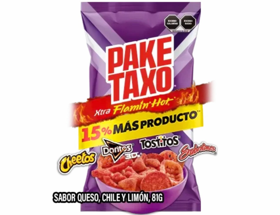 Paquetaxo Flamin Hot de 81 gramos