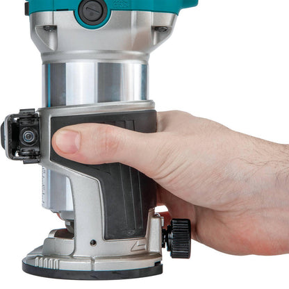 Fresadora eléctrica compacta: Pinza de 1/4", 1,25 hp