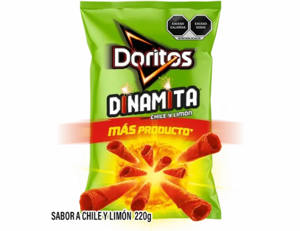 Doritos Dinamita de 220 gramos