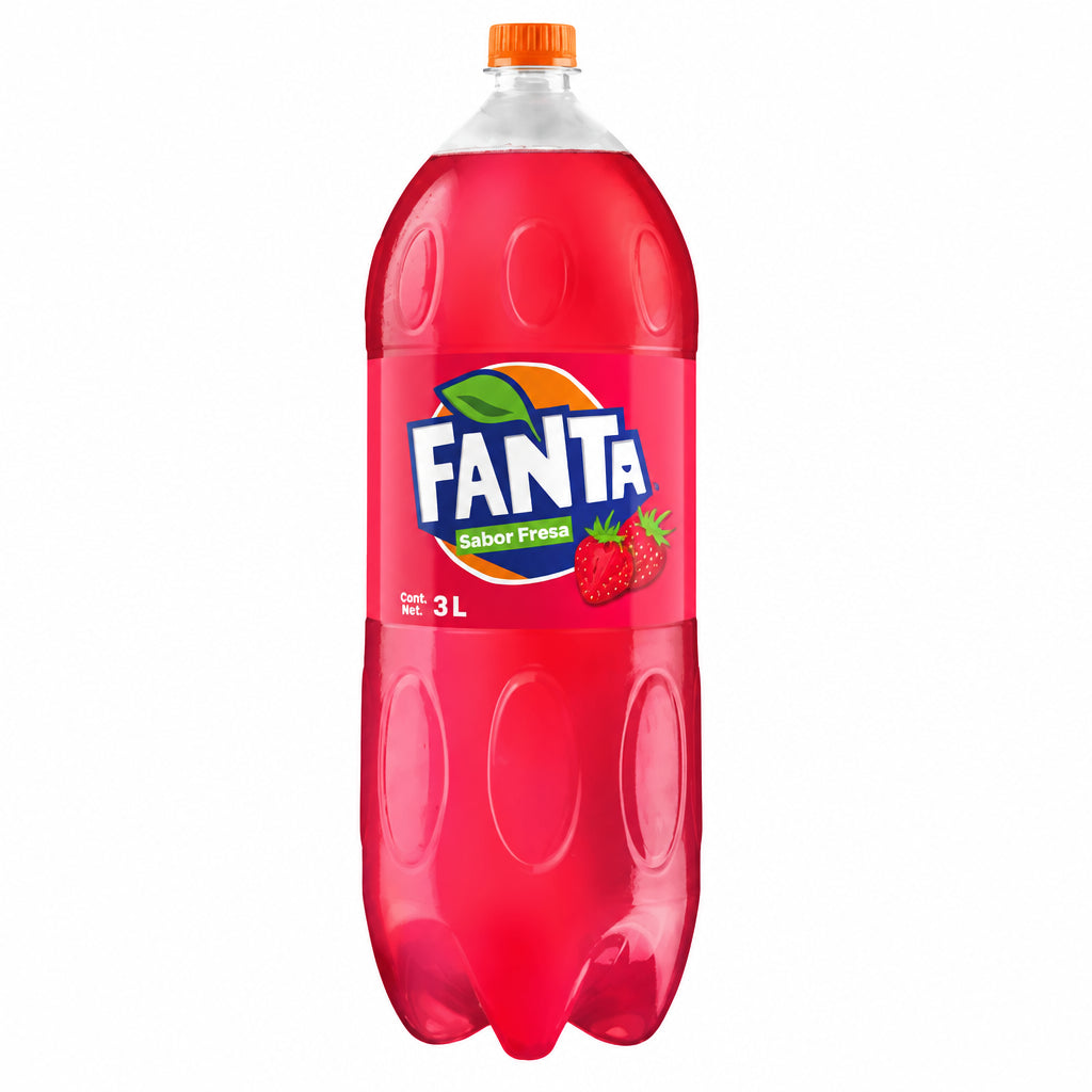 Fanta Sabor Fresa de 3 litros
