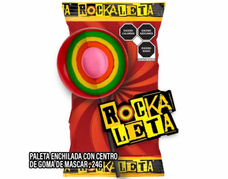 Rockaleta Sonric's de 24 gramos