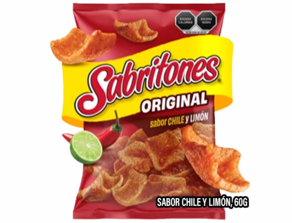 Sabritones Sabritas de 60 gramos