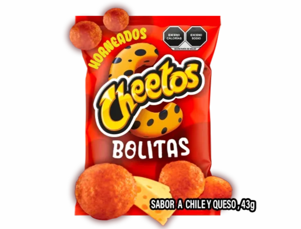 Cheetos Bolitas de 43 gramos