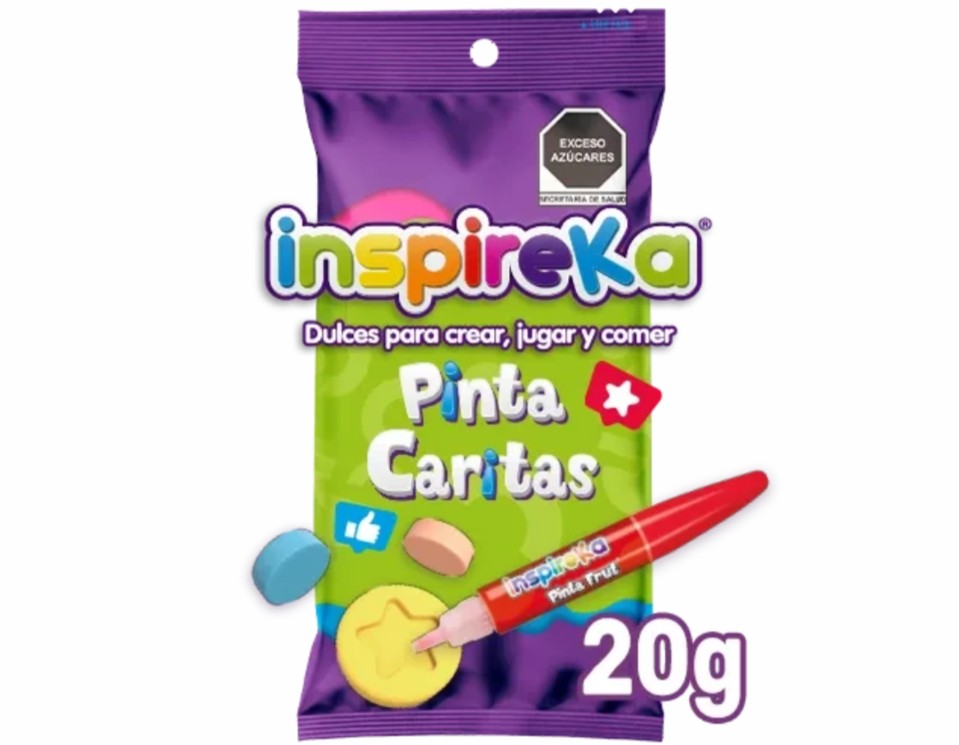 Pinta Caritas Sonric's de 20 gramos
