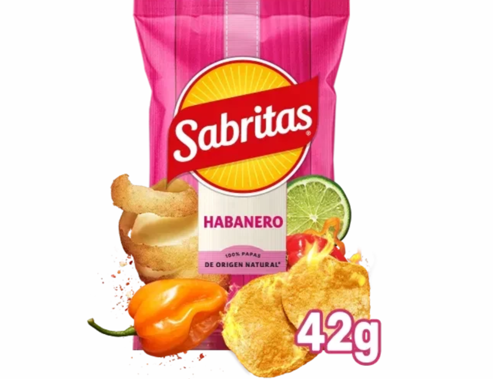 Sabritas Habanero de 42 gramos