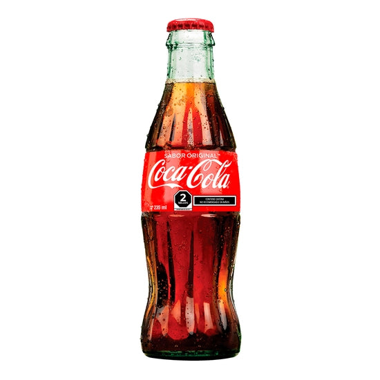 Coca Cola Botella Vidrio de 235 mililitros