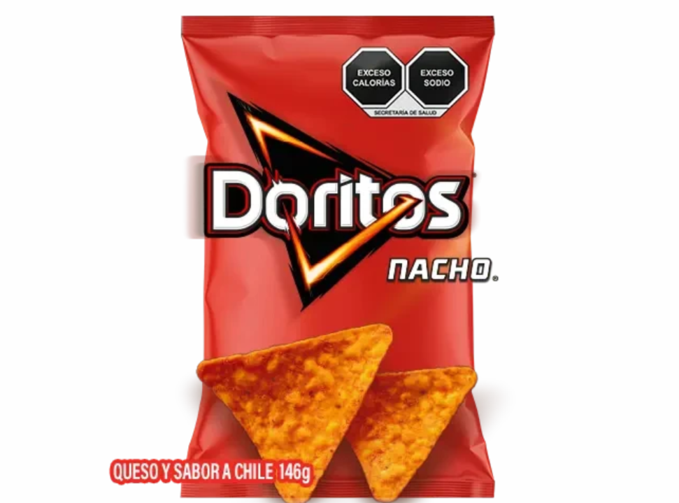 Doritos Nacho de 146 gramos