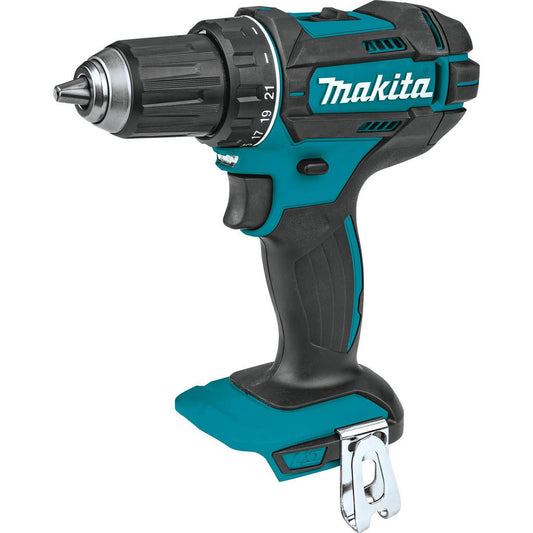 Taladro inalámbrico: 18 V, portabrocas de 1/2", de 0 a 600 y de 0 a 1900 RPM.