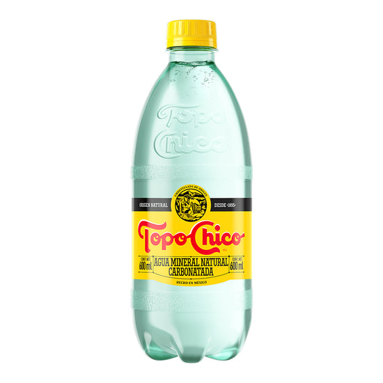 Topo Chico Natural de 600 mililitros