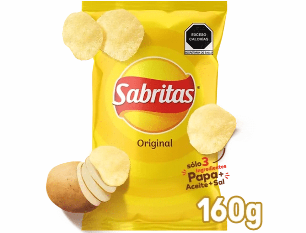 Sabritas Original Tamaño Familiar de 160 gramos - Localia Ensenada